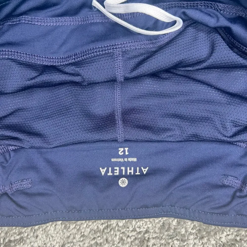 Athleta Skort Size 12 Navy Pickleball Tennis Skirt